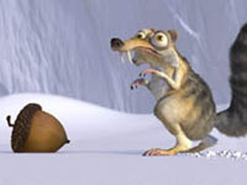 Кадр мз мультфильма "Ледниковый период"  с  сайта www.kino.orc.ru