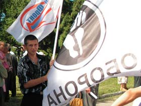 Пикет в защиту свободы СМИ в Ульяновске. Фото Елены Морозовой, для Каспарова.Ru (c)
