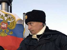 Владимир Путин в море. Фото: russian.people.com.cn (с)
