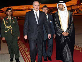 Лукашенко с визитом в ОАЭ. Фото: president.gov.by