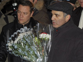 Гарри Каспаров после ареста. Фото Ларисы Верчиновой для Каспаров.Ru (c)