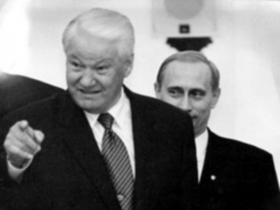 Борис Ельцин и Владимир Путин. Фото с сайта ng.ru