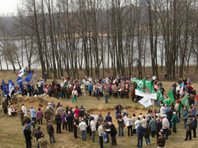 Митинг в защиту Химкинского леса. Фото Станислава Решетнева