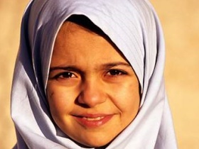 Девочка-мусульманка. Фото с сайта al-hayat.ru