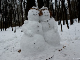 Снеговики, фото http://all-pages.com/