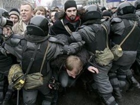 Задержание участников "Марша несогласных". Фото: из ЖЖ
