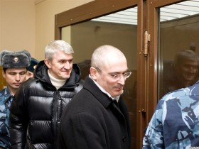 Ходорковский и Лебедев. Фото: http://gdb.rferl.org