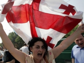Грузия, протест. Фото: http://tarasovblog.ru