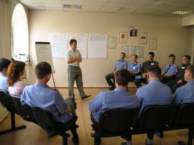 Тренинг для милиционеров в Чите. Фото: Забайкальского правозащитного центра