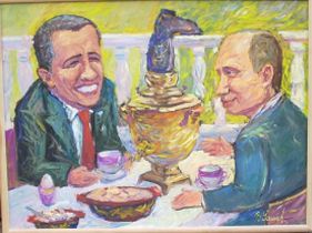 Путин и Обама, фото Ивана Измайлова, Каспаров.Ru