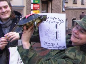 Пикет солдатских матерей, фото Георгия Глазунова, Каспаров.Ru