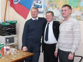Алексей Дымовский, Михаил Павлов (в центре). Фото eburgnews.ru