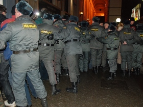 Митинг несогласных 31 января. Фото Каспарова.Ru
