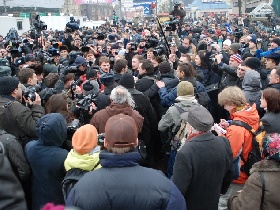 День гнева 20 марта на Пушкинской площади. Фото Каспарова.Ru
