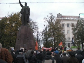 Митинг против "Единой России" в Рязани. Фото: Софья Крапоткина