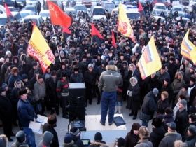 Митинг за отставку Валентины Матвиенко. Фото: 110km.ru
