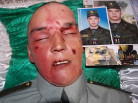 Погибший солдат Руслан Айдерханов, фото Марины Садчиковой, Каспаров.Ru