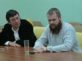Александр Белов и Дмитрий Демушкин. Фото с сайта www.demushkin.com