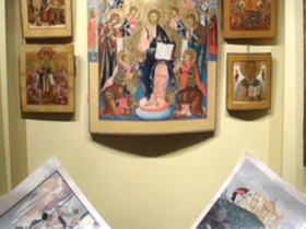 Агитация в церкви. Фото с сайта http://images.ng.ru