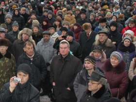 Митинг в Вологде. Фото Сергея Полонского, Каспаров.Ru.