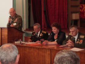 Съезд военных ветеранов. Фото Евгения Кольского, Каспаров.Ru 