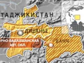 Карта Таджикистана. Изображение с сайта newsgeorgia.ru