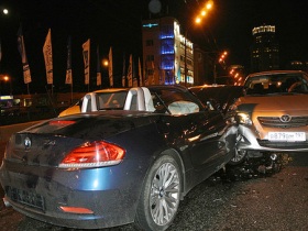 ДТП с участием автомобиля игумена Тимофея. Фото: Газета.Ru