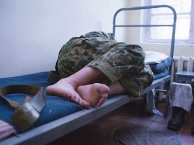 Больной солдат. Фото: photosight.ru