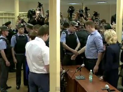 Арест Алексея Навального. Кадр из ролика youtu.be/JE6v0N1uEf4