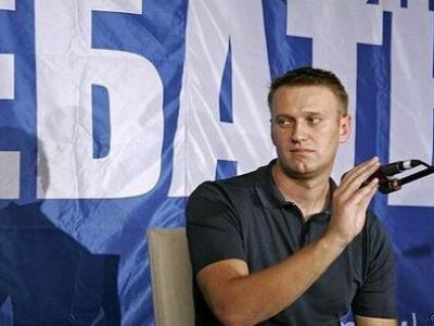 Алексей Навальный на дебатах. Фото: Леонид Артамонов