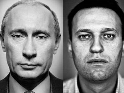 Путин и Навальный