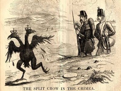 Британская карикатура времен Крымской войны