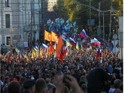 "Марш мира" в Москве. Фото: Борис Немцов