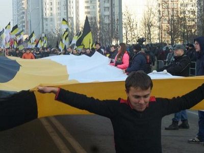 Русский марш в Люблино. Фото: twitter.com/alex_beykin