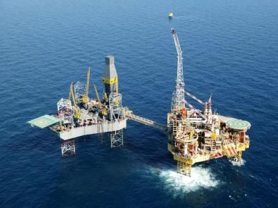 Месторождение нефти в Северном море. Фото: ruhrnachrichten.de.