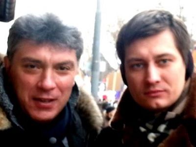 Борис Немцов и Дмитрий Гудков. Фото: svoboda.org