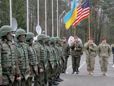 Совместные учения американских и украинских военных. Фото: avto-polis.kiev.ua