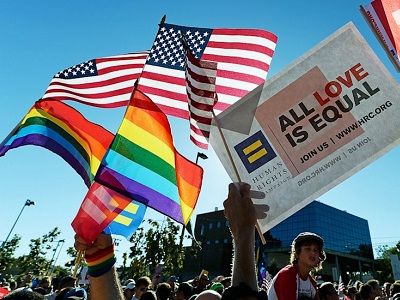 Сторонники равноправия ЛГБТ в США. Источник - http://www.tednguyenusa.com/