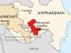 Нагорно-Карабахская АО в СССР (карта). Фото: ezdixannews.com