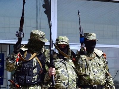 Вооруженные боевики из ЛНР. Фото: fxstock.ru
