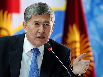 Алмазбек Атамбаев. Фото: kyrtag.kg