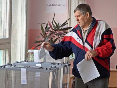 Голосование на выборах. Фото: Александр Воронин, Каспаров.Ru