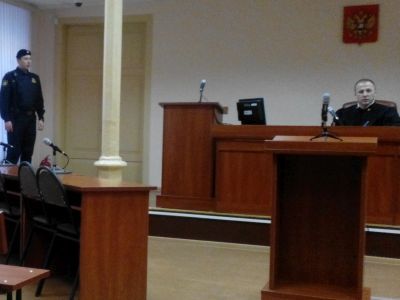 Судья Втюрин в одиночестве. Фото: Лиза Охайзина, Каспаров.Ru
