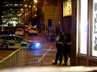 Взрыв в Манчестере. Фото: korrespondent.net