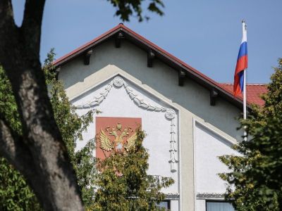 Посольство РФ в Вильнюсе. Источник - ru.delfi.lt