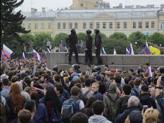 Митинг против коррупции в Санкт-Петербурге. Фото: interfax.ru