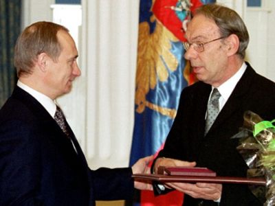В.Путин и А.Баталов. Источник - ural56.ru