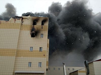 Пожар в торговом центре в Кемерово, Фото: tvc.ru