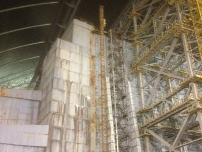 Евросоюз построил новый саркофаг над взорванным блоком АЭС в Чернобыле