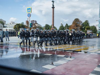 Акция "Вернем себе право на выборы" 3 августа в Москве. Фото: Андрей Золотов / МБХ медиа